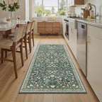 Floral Rugs for Living Room Boho Washable Area