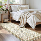 Floral Rugs for Living Room Boho Washable Area