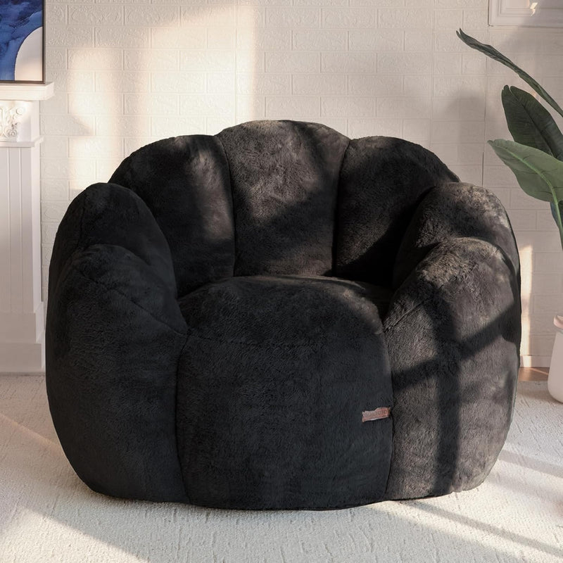 Bean Bag Chair Floral Shaped Sofa Includes Filling
