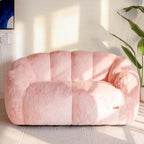 Bean Bag Chair Floral Shaped Sofa Includes Filling