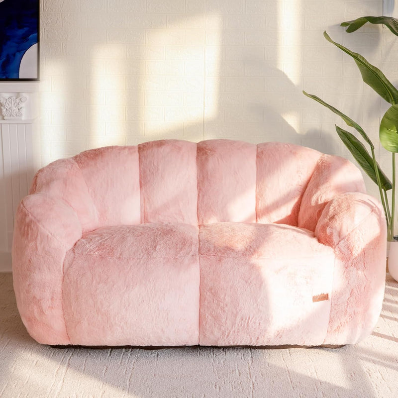 Bean Bag Chair Floral Shaped Sofa Includes Filling