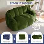 Bean Bag Chair Floral Shaped Sofa Includes Filling
