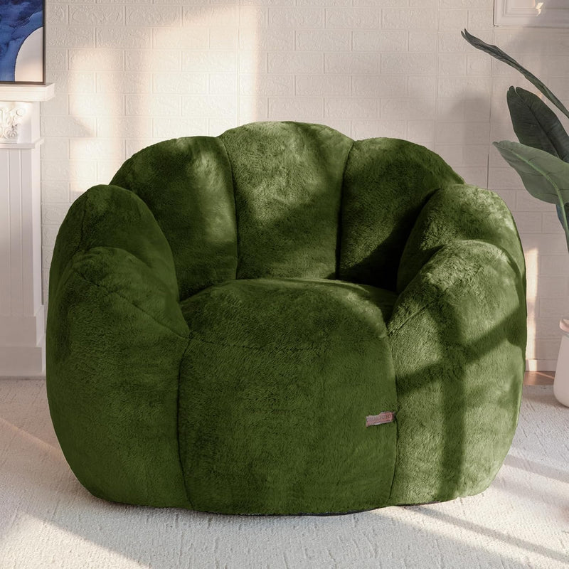 Bean Bag Chair Floral Shaped Sofa Includes Filling