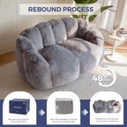 Bean Bag Chair Floral Shaped Sofa Includes Filling
