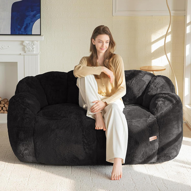 Bean Bag Chair Floral Shaped Sofa Includes Filling
