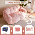Bean Bag Chair Floral Shaped Sofa Includes Filling