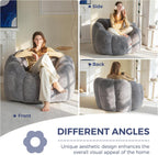 Bean Bag Chair Floral Shaped Sofa Includes Filling