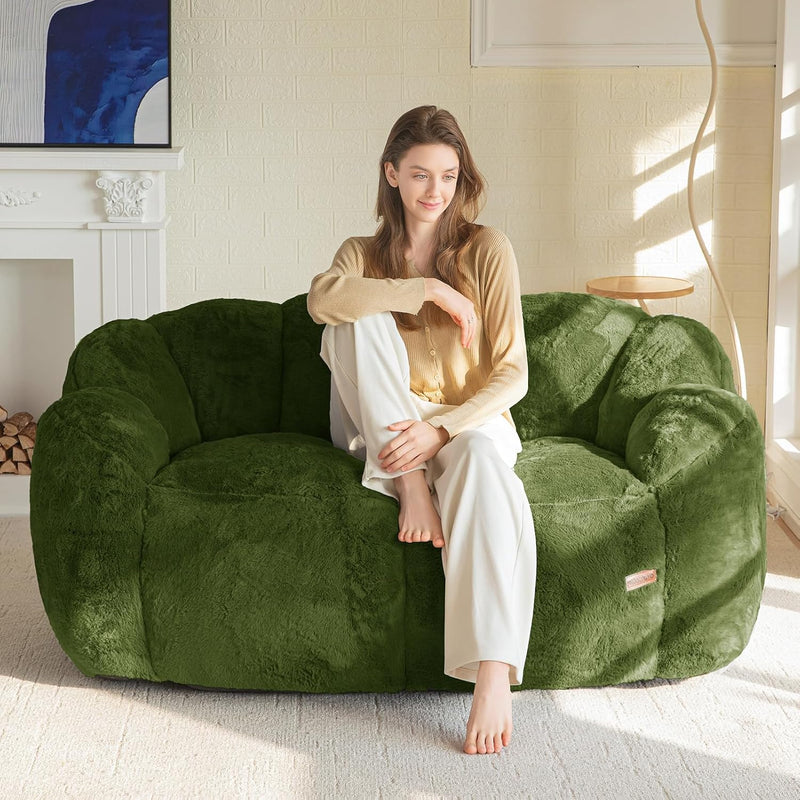 Bean Bag Chair Floral Shaped Sofa Includes Filling