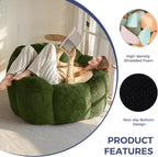 Bean Bag Chair Floral Shaped Sofa Includes Filling