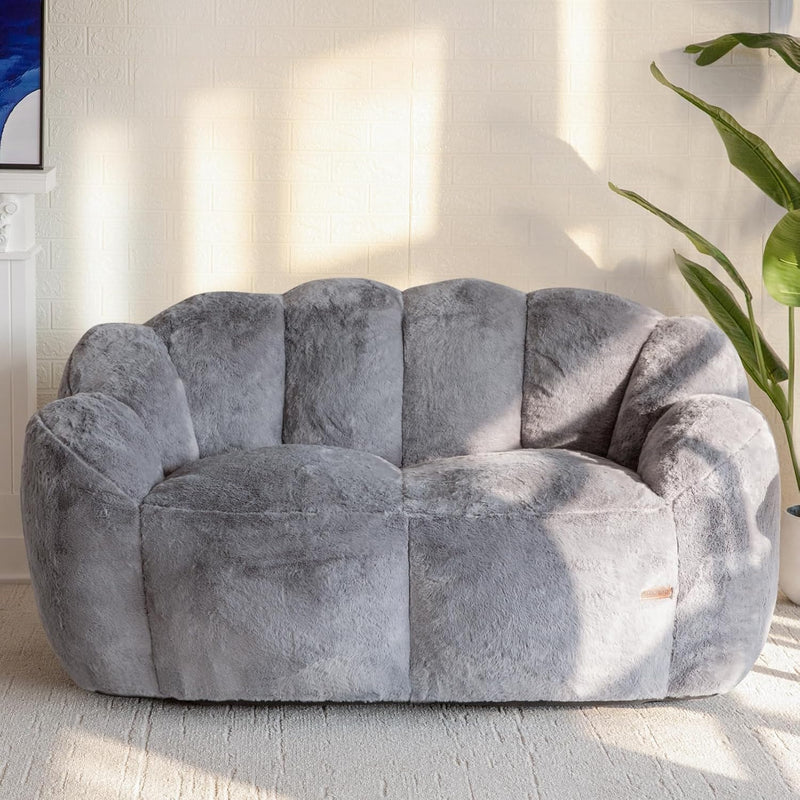 Bean Bag Chair Floral Shaped Sofa Includes Filling