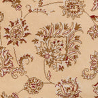 Floral Traditional Table Lounge Living Room Circle Rug