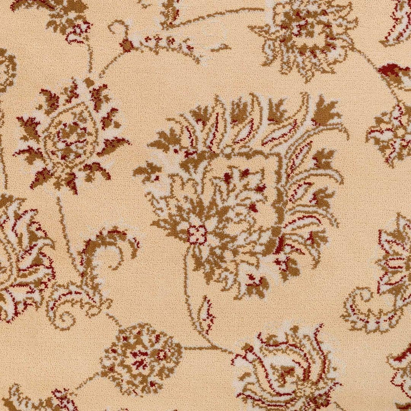 Floral Traditional Table Lounge Living Room Circle Rug
