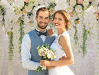 Flower Backdrop Curtain Bridal Shower Wedding Background Rose