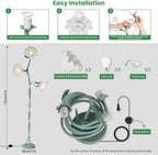Flower Floor Lamp for Living Room Standing