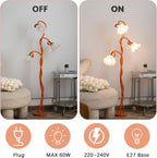 Flower Floor Lamp Living Room Gooseneck Diy Arch