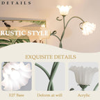 Flower Floor Lamp Living Room Gooseneck Diy Arch