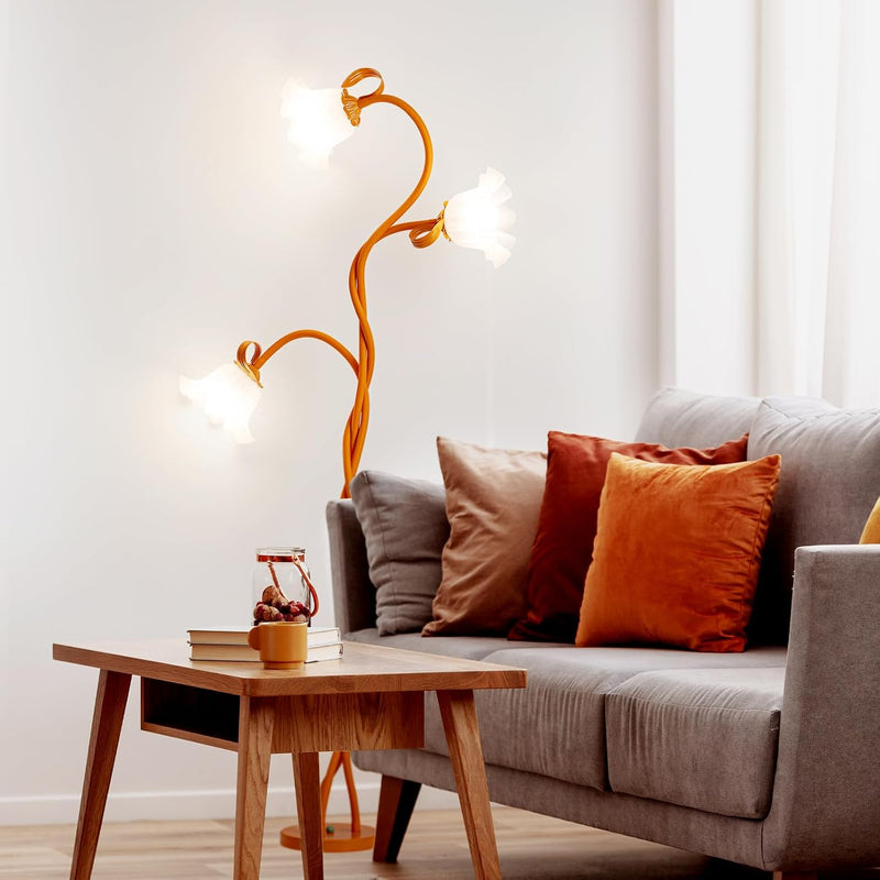 Flower Floor Lamp Living Room Gooseneck Diy Arch