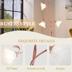 Flower Floor Lamp Living Room Gooseneck Diy Arch