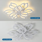 Flower Shaped LED Ceiling Light Dimmable Modern Lamp
