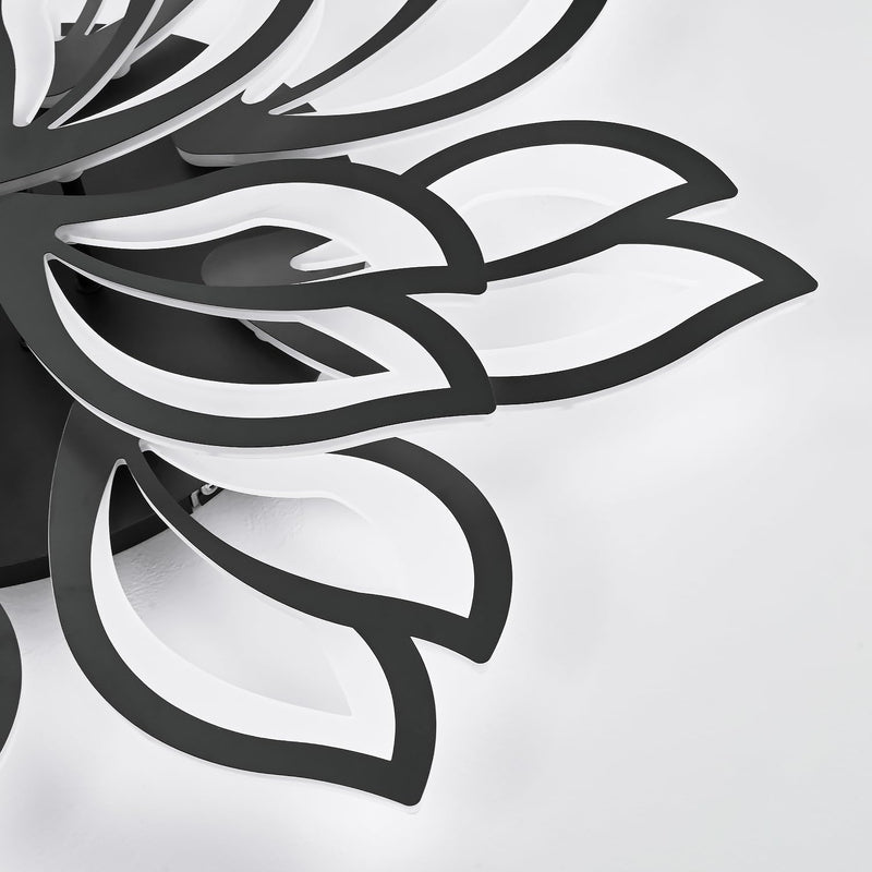 Flower Shaped LED Ceiling Light Dimmable Modern Lamp