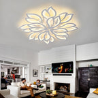 Flower Shaped LED Ceiling Light Dimmable Modern Lamp