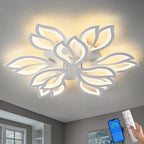 Flower Shaped LED Ceiling Light Dimmable Modern Lamp