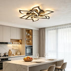 Flower Shaped LED Ceiling Light Dimmable Modern Lamp
