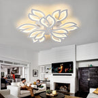 Flower Shaped LED Ceiling Light Dimmable Modern Lamp