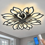 Flower Shaped LED Ceiling Light Dimmable Modern Lamp