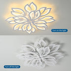 Flower Shaped LED Ceiling Light Dimmable Modern Lamp