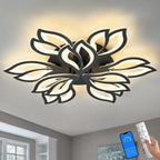 Flower Shaped LED Ceiling Light Dimmable Modern Lamp