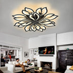 Flower Shaped LED Ceiling Light Dimmable Modern Lamp