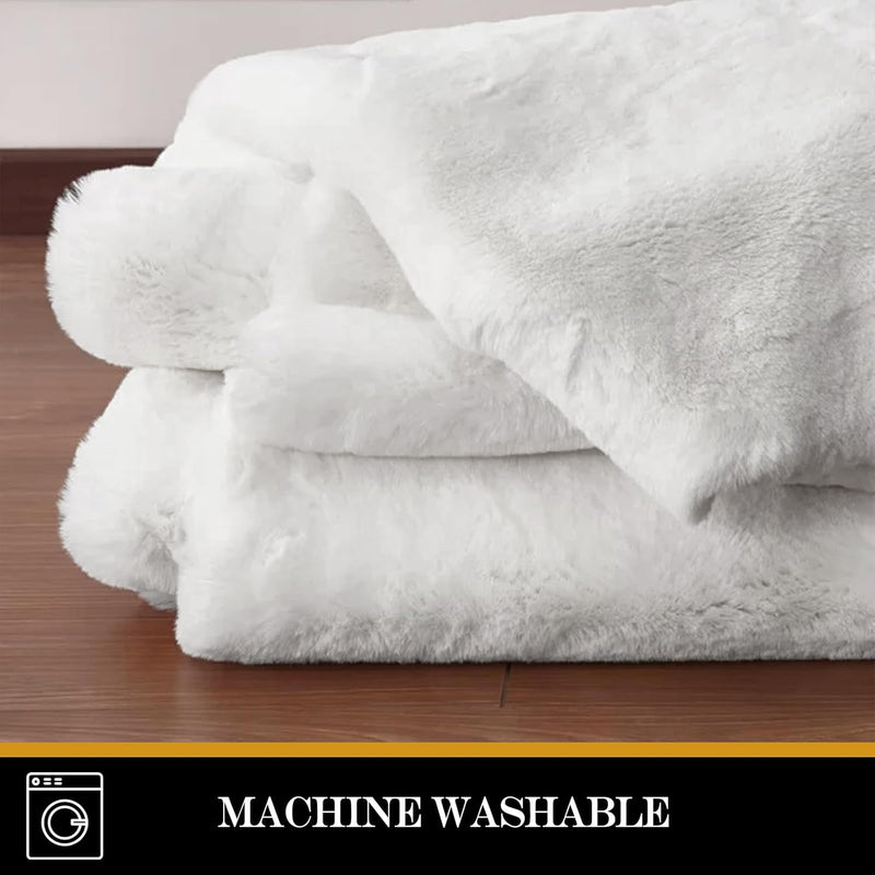 Fluffy Faux Fur Rug Machine