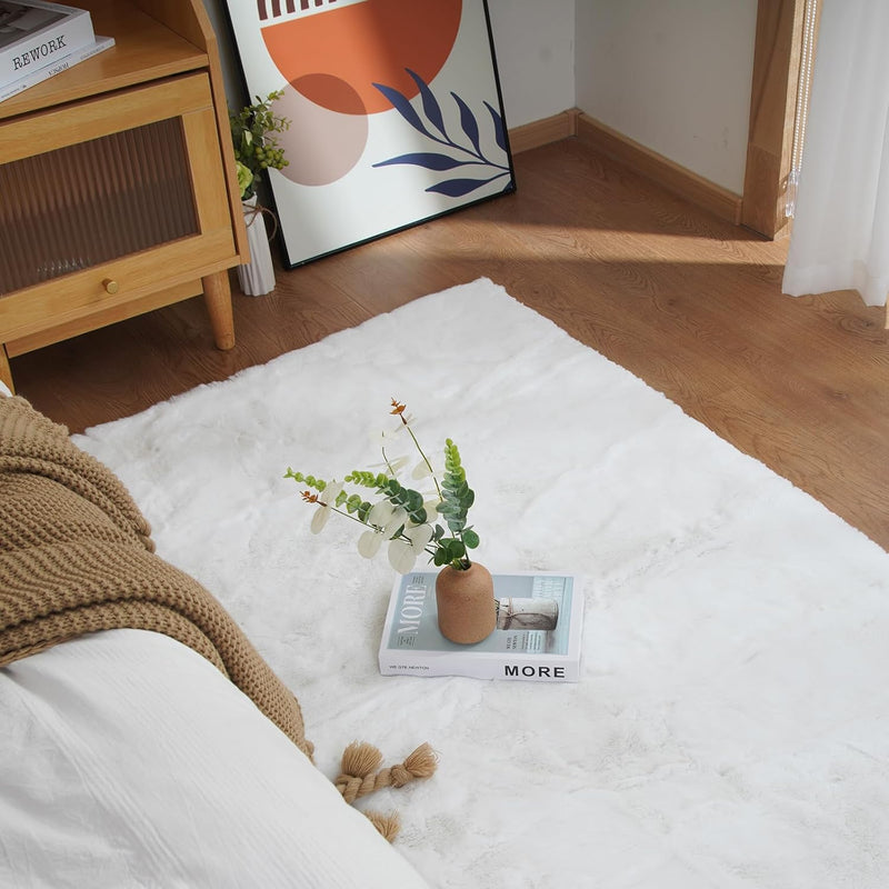 Fluffy Faux Fur Rug Machine