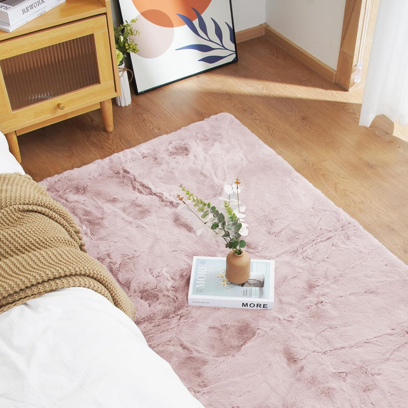 Fluffy Faux Fur Rug Machine