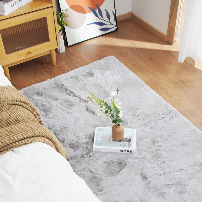 Fluffy Faux Fur Rug Machine