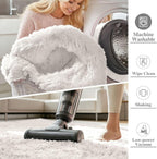Fluffy High Pile Rugs Living Room Large Anti