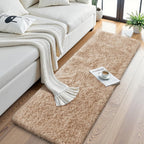 Fluffy High Pile Rugs Living Room Large Anti