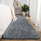 Fluffy High Pile Rugs Living Room Large Anti
