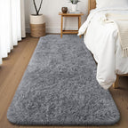 Fluffy High Pile Rugs Living Room Large Anti