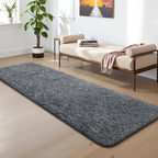 Fluffy High Pile Rugs Living Room Large Anti