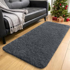 Fluffy High Pile Rugs Living Room Large Anti