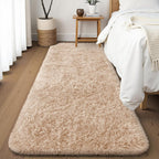 Fluffy High Pile Rugs Living Room Large Anti