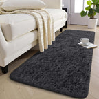 Fluffy High Pile Rugs Living Room Large Anti