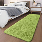Fluffy High Pile Rugs Living Room Large Anti