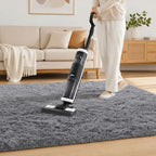 Fluffy High Pile Rugs Living Room Large Anti