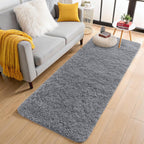 Fluffy High Pile Rugs Living Room Large Anti