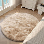 Fluffy High Pile Rugs Living Room Large Anti