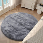 Fluffy High Pile Rugs Living Room Large Anti
