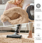 Fluffy High Pile Rugs Living Room Large Anti